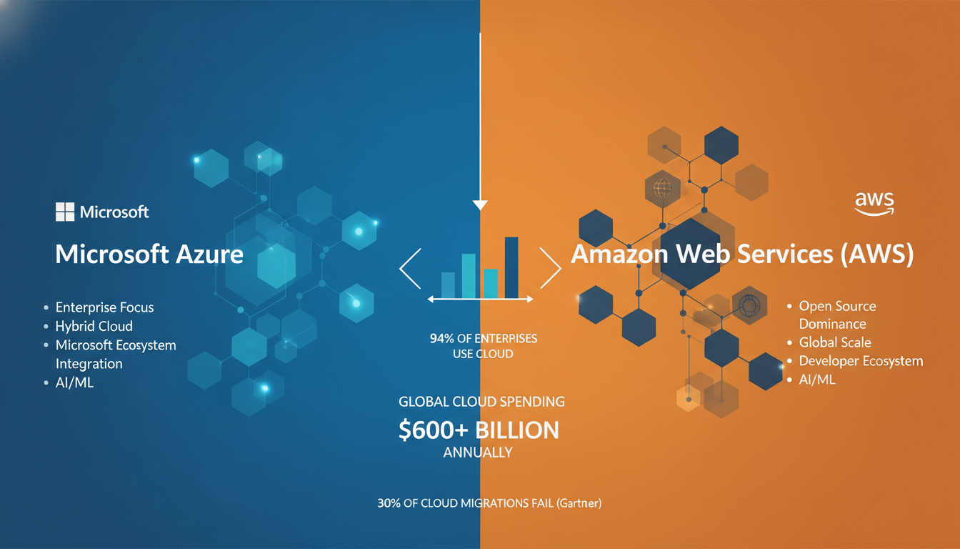 Azure vs AWS for Enterprise Migration: 2026 Decision Framework
