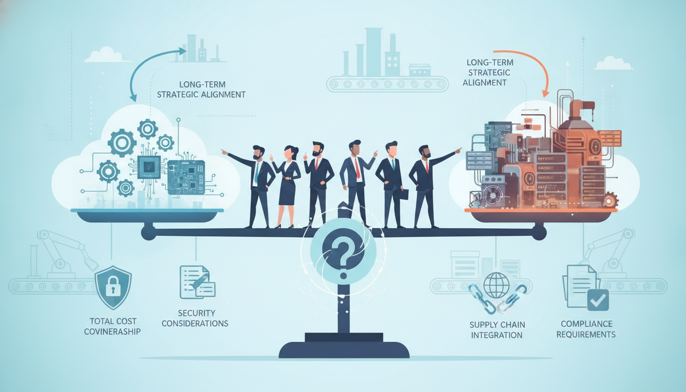 Cloud ERP vs On-Premise: Manufacturing Decision Guide